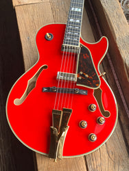 Ibanez GB10SEFM George Benson Signature Hollowbody Sapphire Red