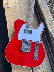 Squier Affinity Series FMT Telecaster Crimson Red Transparent