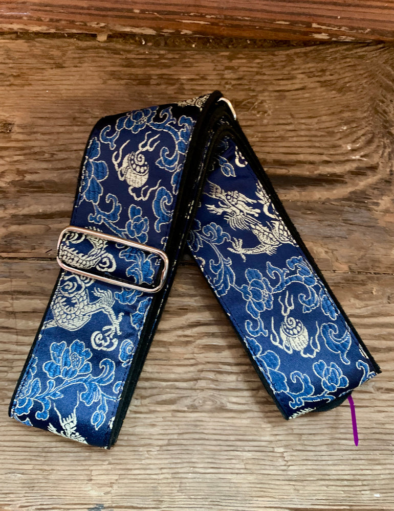 Jaykco Strap Silver Dragons on Blue