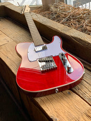 Squier Affinity Series FMT Telecaster Crimson Red Transparent