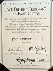 Epiphone Ace Frehley "Budokan" Les Paul Custom Limited Edition