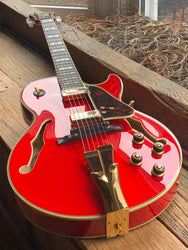 Ibanez GB10SEFM George Benson Signature Hollowbody Sapphire Red