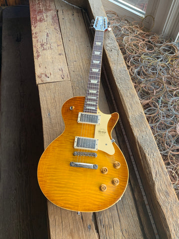 Heritage H150CC Custom Core Dirty Lemon Burst Artisan Aged