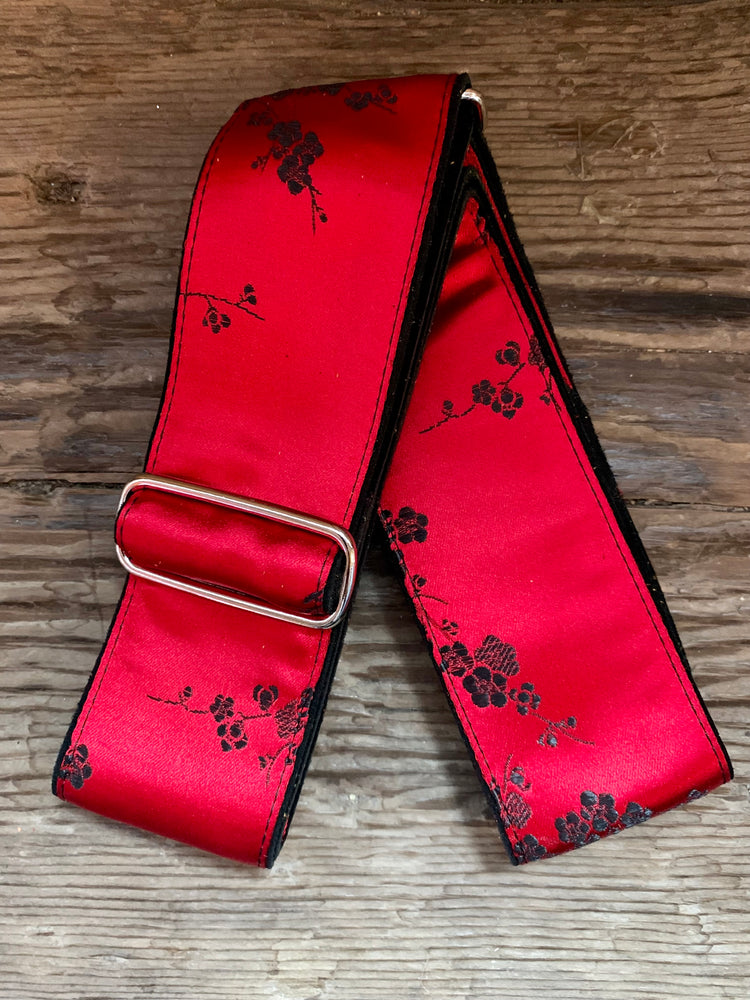 Jaykco Strap Black Bamboo on Red