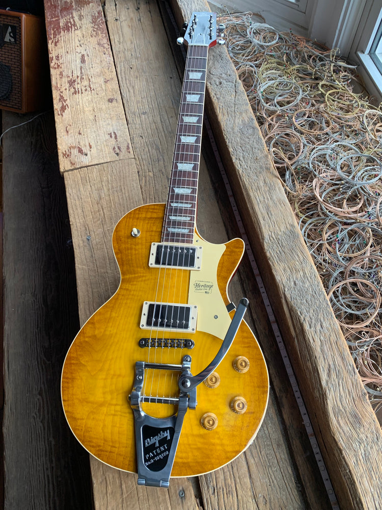 Heritage H150 Dirty Lemon Burst with Bigsby