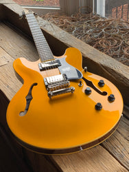 Heritage H535 Gold Top Metallic Semi-Hollow