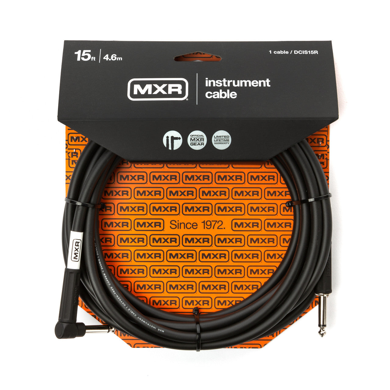 MXR DCIS15R Instrument Cable 15'