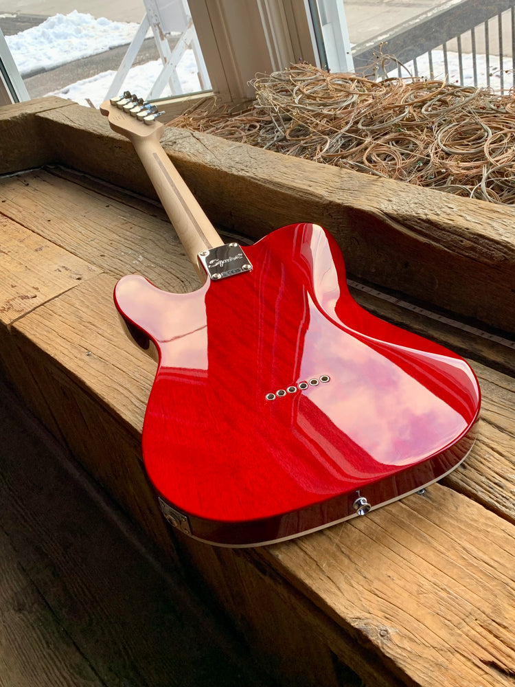 Squier Affinity Series FMT Telecaster Crimson Red Transparent