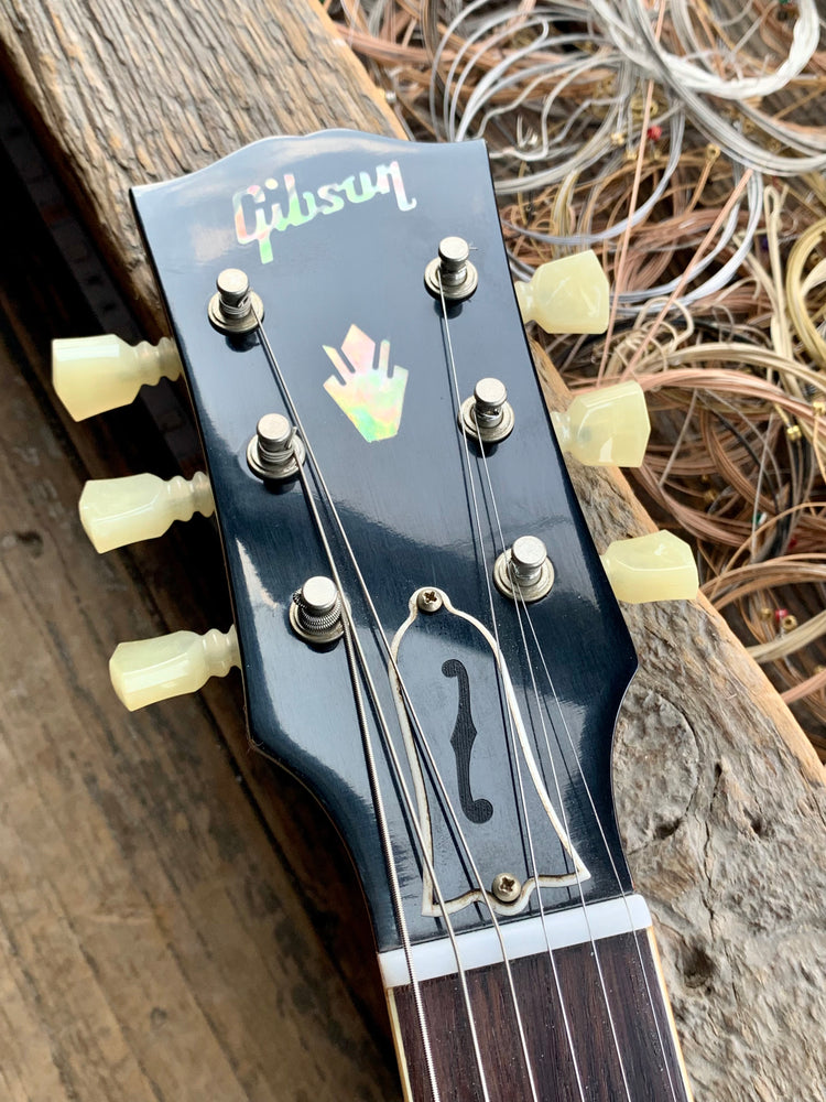 Gibson ES335 Block '63 Reissue Memphis Flame Top VOS Natural