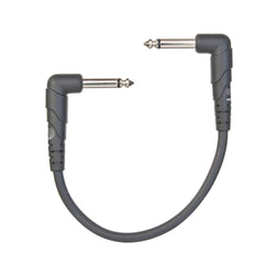Planet Waves Right Angle 1/4" Patch Cable 3/PACK