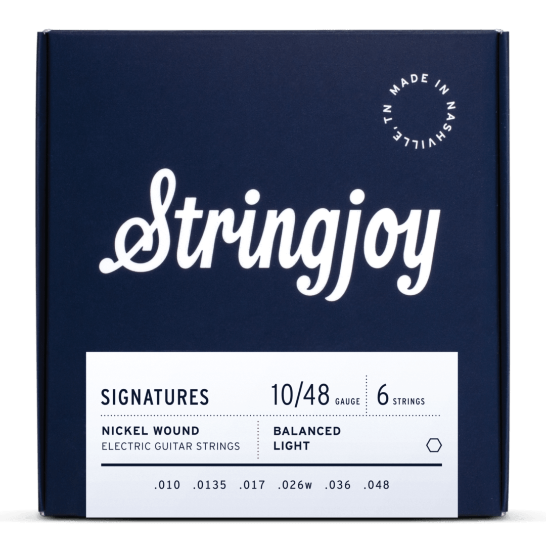 Stringjoy Electric Signatures Balanced Light 10-48 Strings