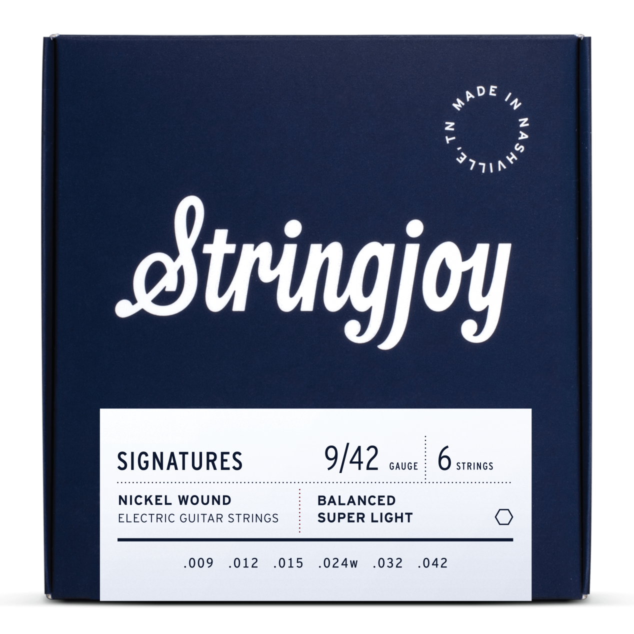 Stringjoy Electric Signatures Balanced Super Light 9-42 Strings