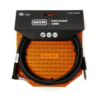 MXR DCIS10R Instrument Cable with Right Angle 10'