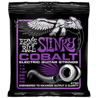 Ernie Ball Cobalt Slinky POWER Electric Strings 11-48
