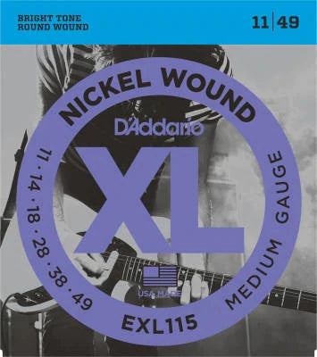 EXL115-daddario-nickel-wound-electric-guitar-strings-medium-theacousticroom-hamilton