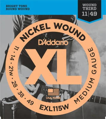 EXL115W-daddario-nickel-wound-electric-guitar-strings-theacousticroom-hamilton