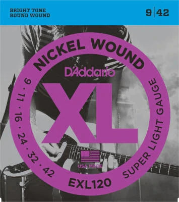 EXL120-daddario-nickel-wound-elecreic-guitar-strings-super-light-theacousticroom-hamilton
