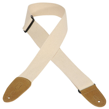 Levy's Strap MC8 Cotton 2" with Suede Ends NATURAL