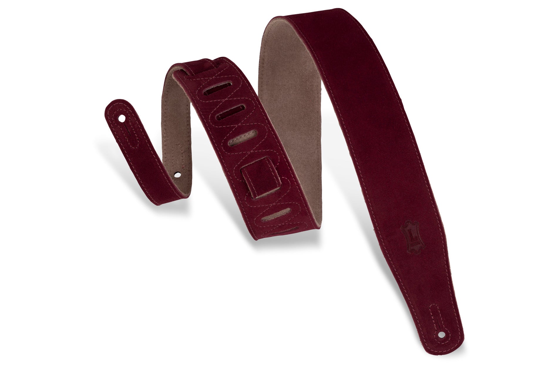 Levy's Strap MS26 SUEDE Burgundy