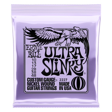 Ernie Ball Nickel Wound Electric Guitar Strings ULTRA Slinky 10-48