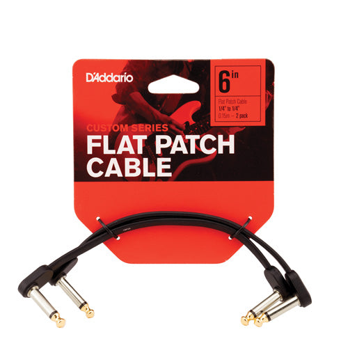 D'Addario Custom Series 6" Patch Cable (PR)