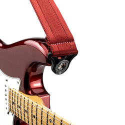 Planet Waves Auto Lock Guitar Strap Blood Red