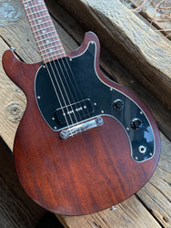 Gibson Les Paul Junior Tribute DC Worn Brown w/case