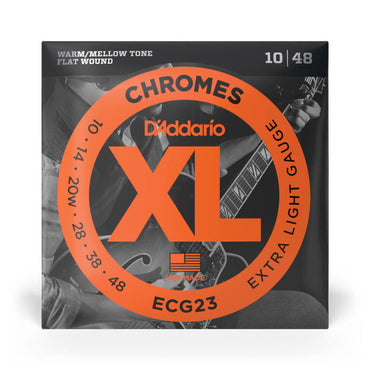 D'Addario ECG23 Chromes Flatwound Electric Guitar Strings